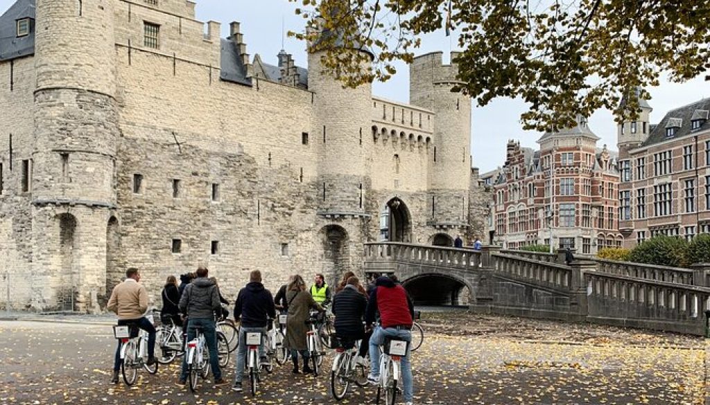 Bezoek Antwerpen op de fiets